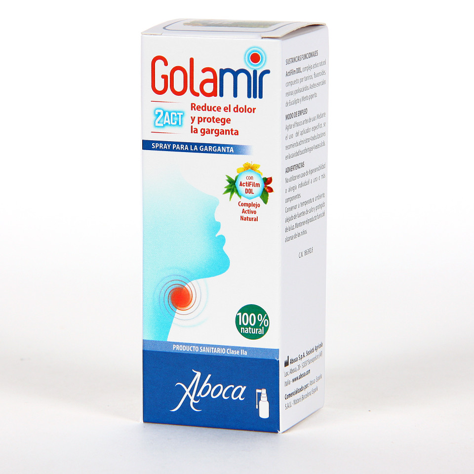 Golamir 2Act Spray 30 Ml | Farmacia Jiménez