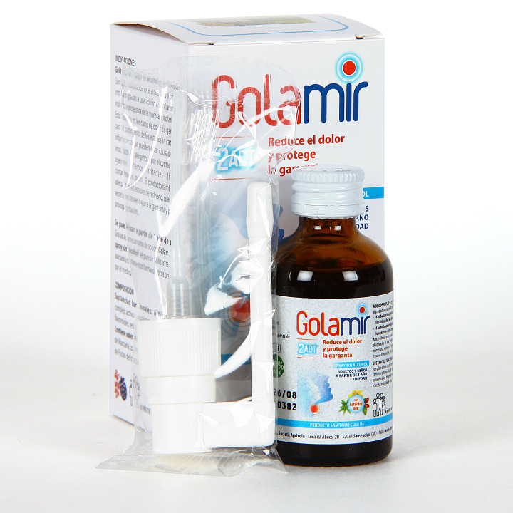 Golamir 2Act Spray Sin Alcohol 30 Ml | Farmacia Jiménez