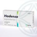 Hadensa 10 supositorios
