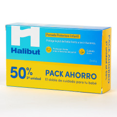 Halibut Pomada Protectora Infantil 45 g Pack Duplo