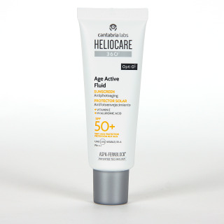 Heliocare 360 Age Active Fluid SPF 50+ 50 ml PACK Regalo Endocare Age Barrier Serum 10 ml