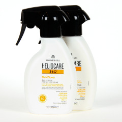 Heliocare 360 Fluid Spray SPF50 250 ml PACK DUPLO