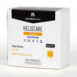 Heliocare 360 Sportsun Oral Stick 30 sobres