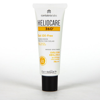 Heliocare 360 Gel Oil-Free SPF 50 50 ml PACK Regalo 4 ampollas Endocare C Oil-free