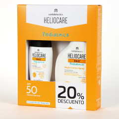 Heliocare 360 Pediatrics PACK Mineral SPF 50+ 50 ml + Heliocare 360º Pediatrics Atopic Loción Spray SPF 50 250 ml