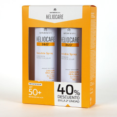 Heliocare 360 Spray Invisible SPF 50 Pack Duplo