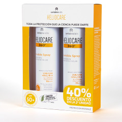 Heliocare 360 Spray Invisible SPF 50 Pack Duplo