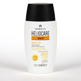 Heliocare 360 Water Gel SPF 50+ 50 ml PACK regalo Endocare Radiance C oil Free 10 ampollas y neceser