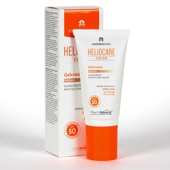Heliocare SPF 50 Gel-crema color Brown 50ml | Farmacia Jiménez