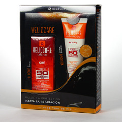 Heliocare Ultra SPF 90 Gel 50 ml + Heliocare Spray Corporal SPF50 75 ml Regalo