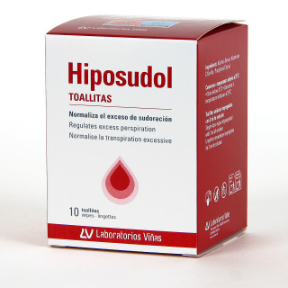 Hiposudol 10 toallitas