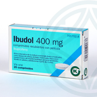 Ibudol 400 mg 20 comprimidos