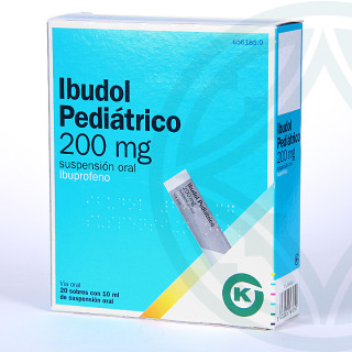 Ibudol Pediátrico 200 mg 20 sobres suspensión oral 10 ml