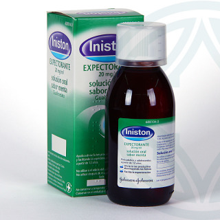 Iniston Expectorante 20 mg/ml jarabe sabor menta 150 ml