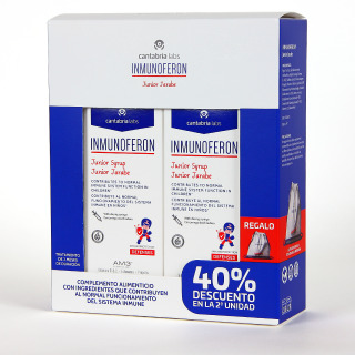 Inmunoferon Junior Jarabe 150 ml Pack Duplo 40% Descuento 2ª unidad