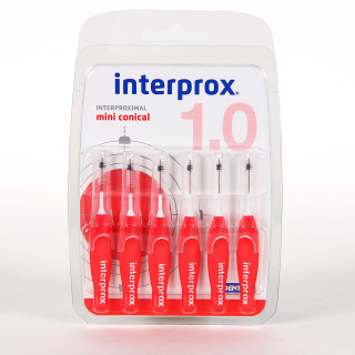 Interprox Mini Conical  6 unidades