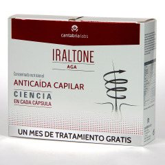 Iraltone AGA anticaída Pack Duplo 60+60 cápsulas