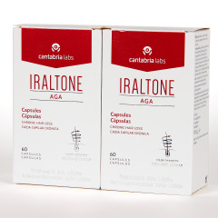 Iraltone AGA anticaída Pack Duplo 60+60 cápsulas