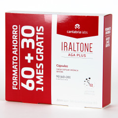 Iraltone AGA Plus 60 Cápsulas Promoción más 30 capsulas de Regalo