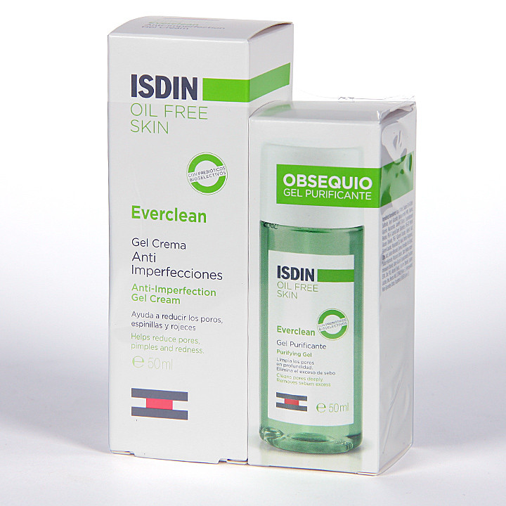 Isdin Everclean Gel crema anti-imperfecciones | Farmacia Jiménez