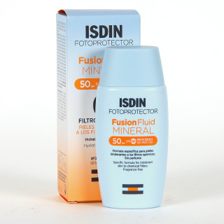 Isdin Fotoprotector Fusion Fluid Mineral SPF 50+ 50 ml