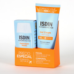 Isdin Fotoprotector Fusion Water Magic SPF50 + Gel Crema SPF50 100ml PACK Precio Especial