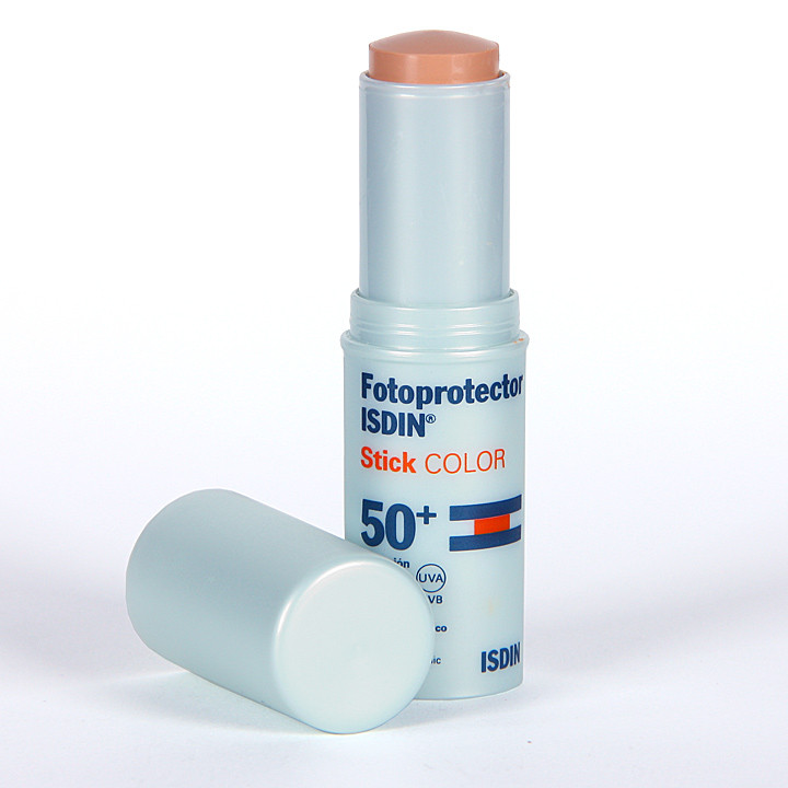 Fotoprotector Isdin Stick Color SPF 50+. Farmacia Jiménez