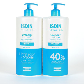 Isdin Hydration PACK Duplo Ureadin Loción 10 Hidratación Intensa 20% Descuento