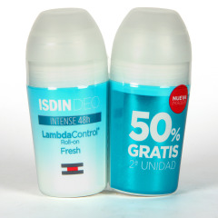 Isdin Lambda Control Desodorante roll-on Antitranspirante 50ml Duplo