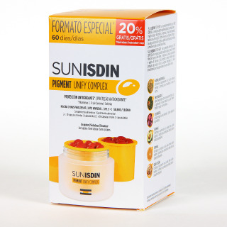 Isdin SunIsdin Pigment Unify Complex PACK Duplo 60 cápsulas
