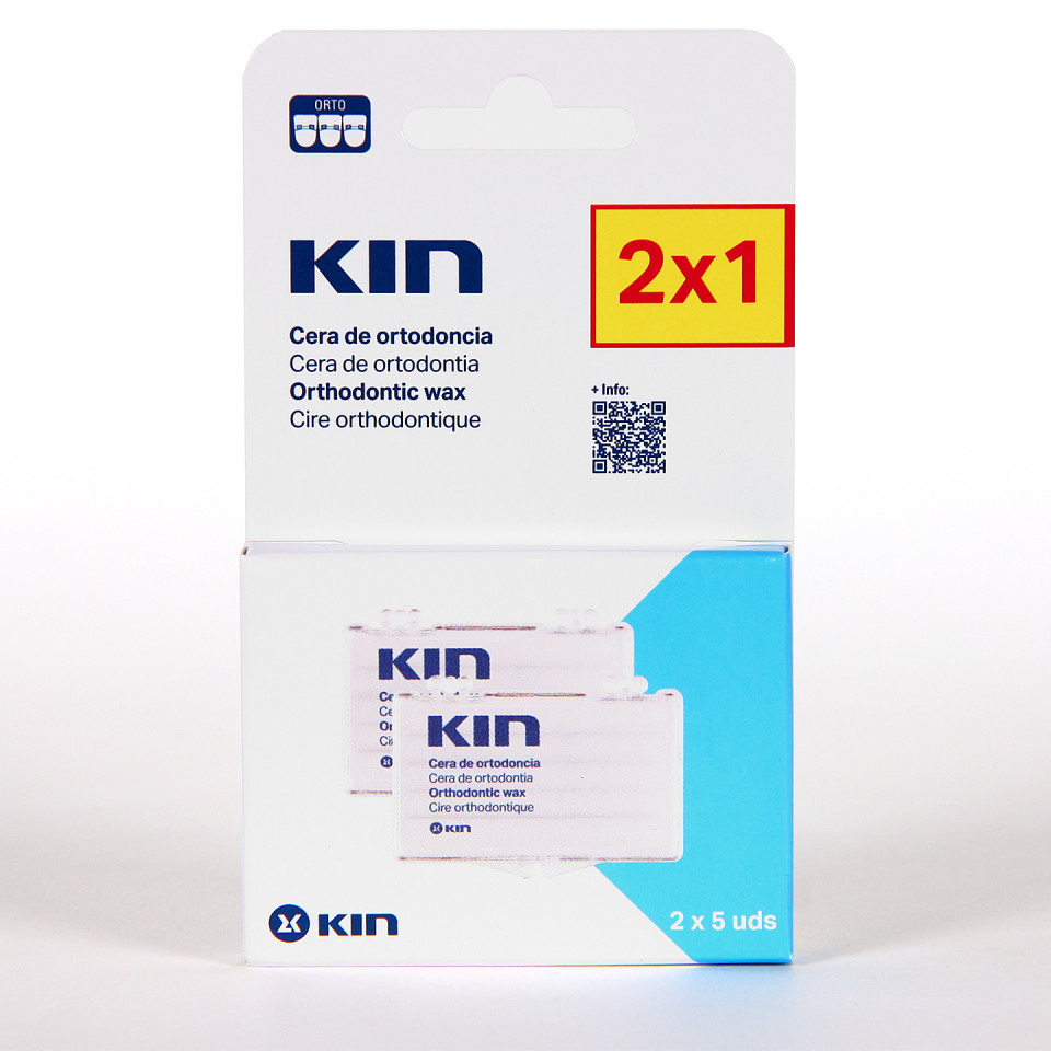 Kin Cera de Ortodoncia 5 unidades | Farmacia Jiménez