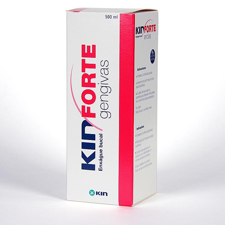 Kin Forte encías enjuague bucal 500 ml | Farmacia Jiménez