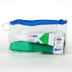Kin Kit De Viaje Orthokin Pasta 10 ml + Colutorio 30 ml + Cepillo