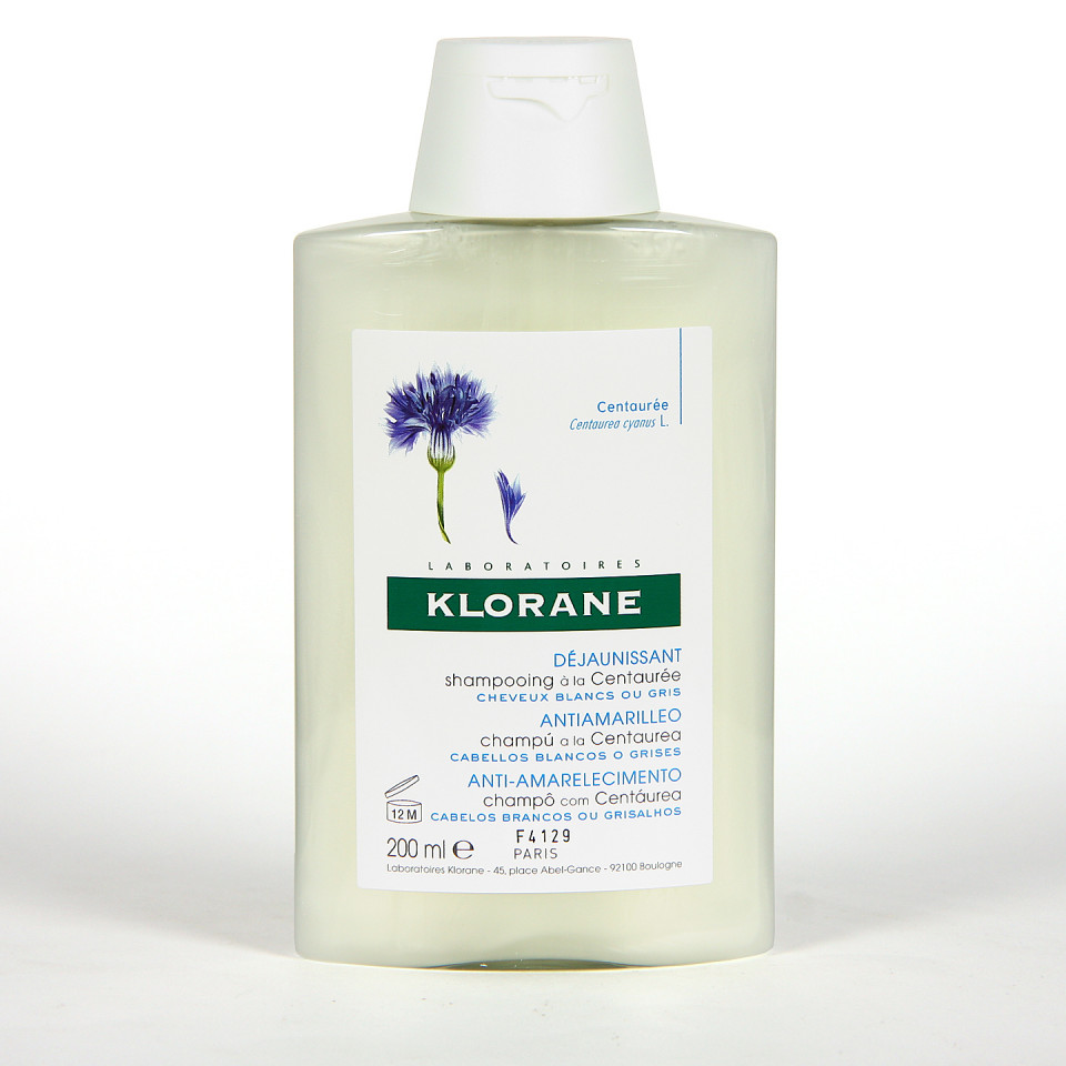 Klorane Capilar Champú Centaurea 200 ml Farmacia Jiménez
