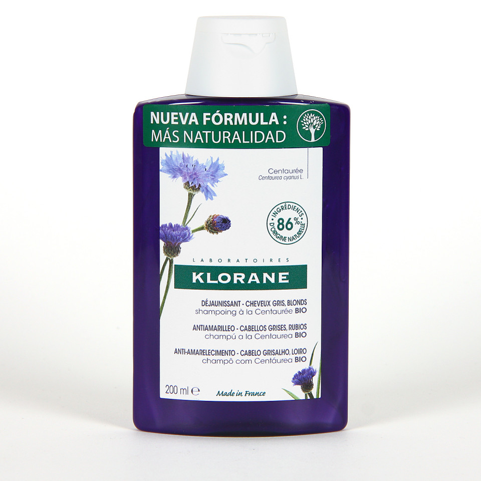 Klorane Capilar Champú Centaurea 200 ml Farmacia Jiménez