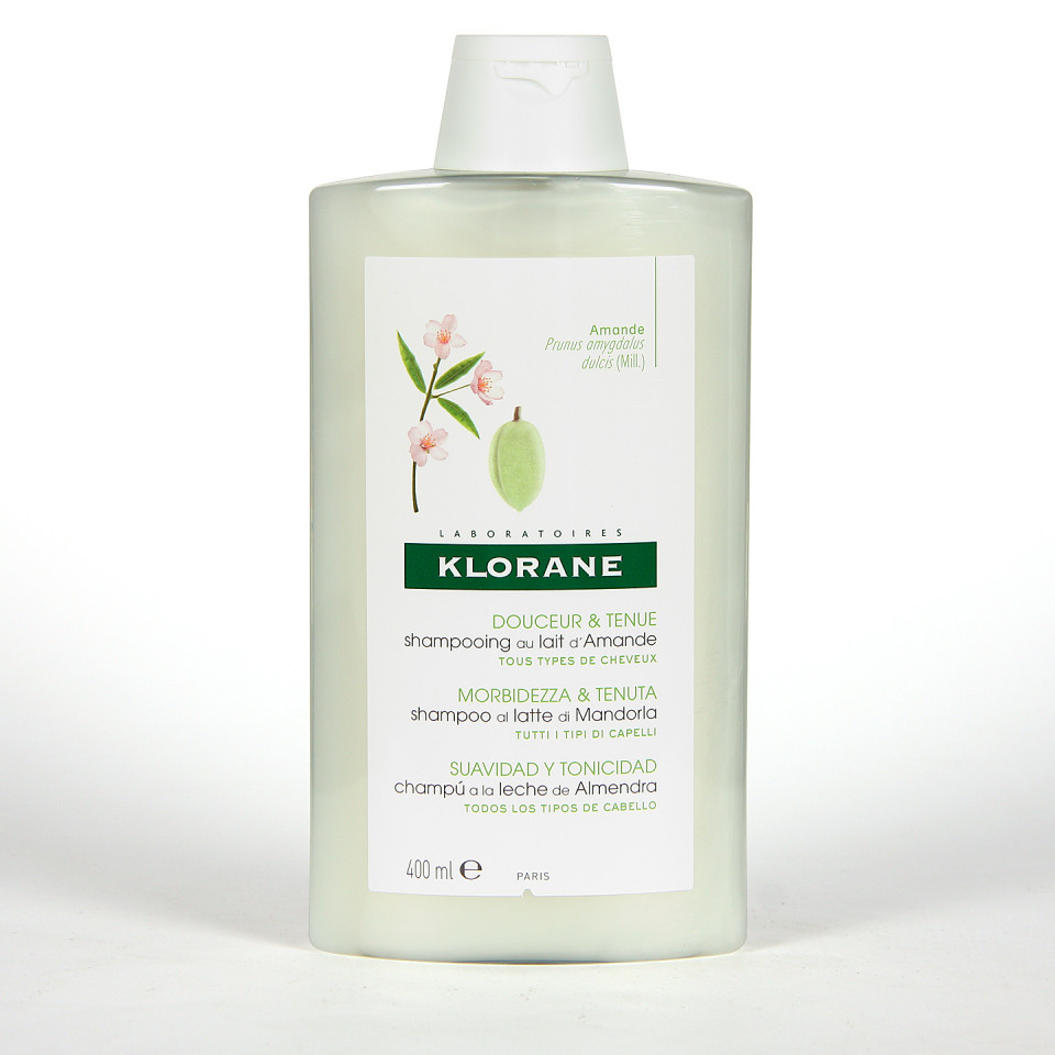 Klorane Capilar Champú Leche de Almendras 400 ml Farmacia Jiménez