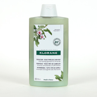 Klorane Capilar Champú Leche de Almendras 400 ml