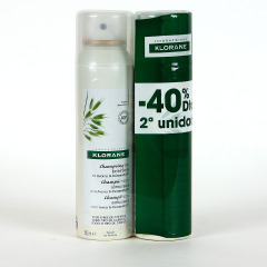 Klorane Capilar Champú Seco de Avena Pack Duplo -40% Dto 2º Unidad