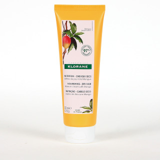 Klorane Capilar Crema de Día Sin Aclarado a la Manteca de Mango 125 ml