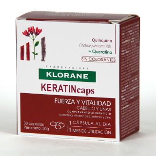 Klorane Capilar Keratincaps 30 Cápsulas Anticaída