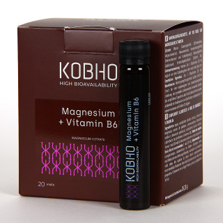 Kobho Magnesio + Vitamina B6 20 viales