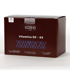 Kobho PACK Duplo Vitamina D3 + K2 20 viales