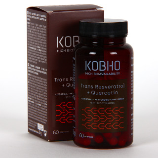 Kobho Trans Resveratrol + Quercetina 60 cápsulas