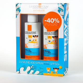 La Roche Posay Anthelios Spray Invisible Dermopediatrics PACK Duplo 2x200ml