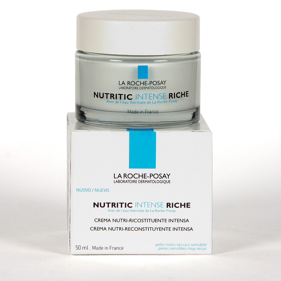 La RochePosay Nutritic Intense Riche Tarro 50 ml Farmacia Jiménez