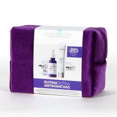 La Roche Posay PACK Ahorro Mela B3 Serum y Crema SPF30 con Neceser de Regalo