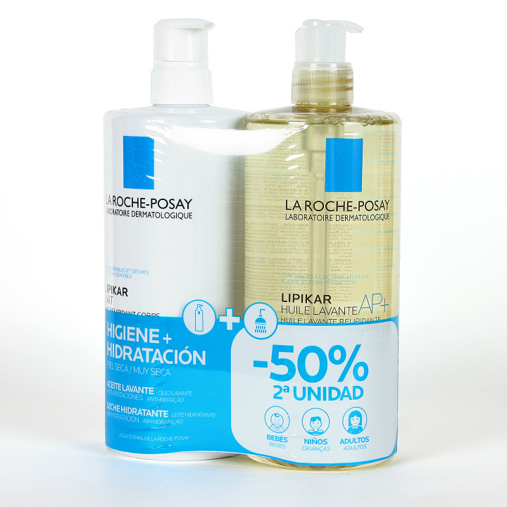 La Roche Posay PACK Lipikar Leche con Aceite Lavant AP+ Precio Ahorro ...
