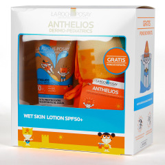 La Roche Posay Anthelios Locion Wet Skin Dermo-Pediatrics SPF50+ 250 ml REGALO Poncho Infantil