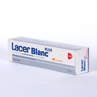 Lacer Blanc Plus pasta blanqueadora citrus 125 ml + 25 ml