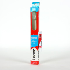Lacer Cepillo de dientes medio PACK Regalo Pasta Dentífrica 5 ml